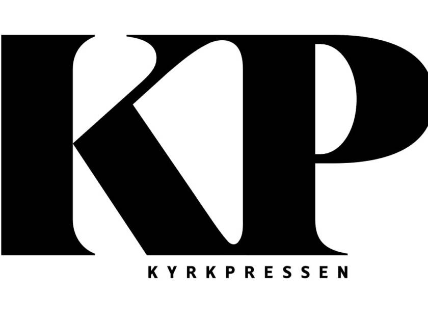 Kyrkpressens logo.