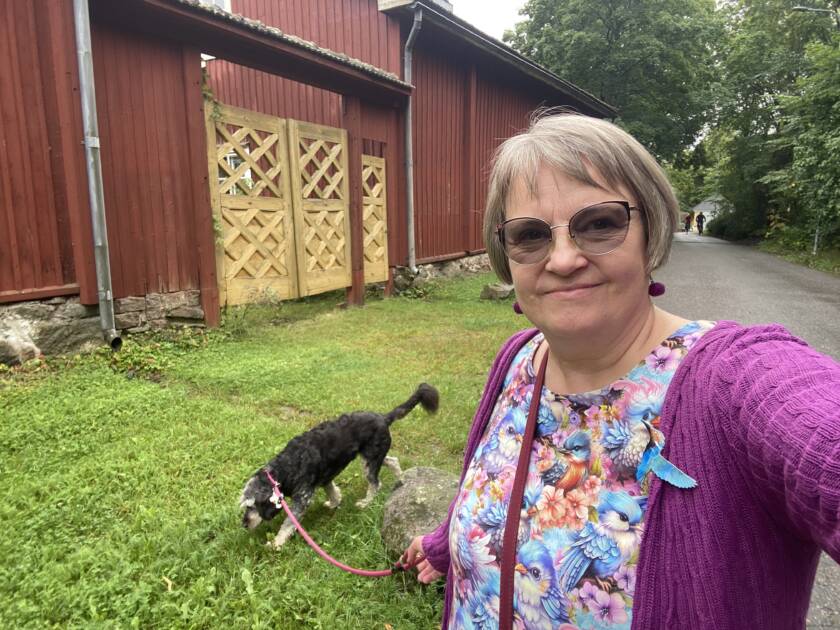 Lähetystyöntekijä Kirsti Malmi.