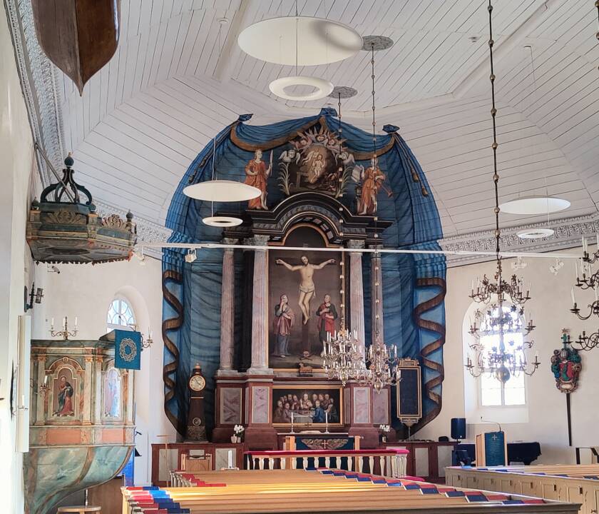 Piikkiön kirkon alttaritaulu