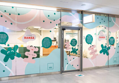 Pikku Hansan julkisivu