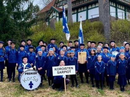 Koroisten Sarpiot partion ryhmäkuva.