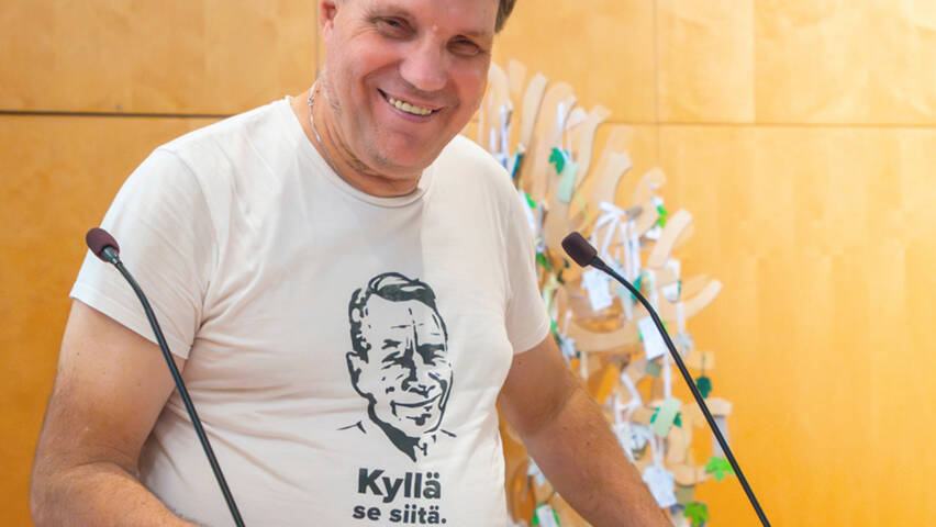 SAmuli Kivinen vapaaehtoistyön veteraani