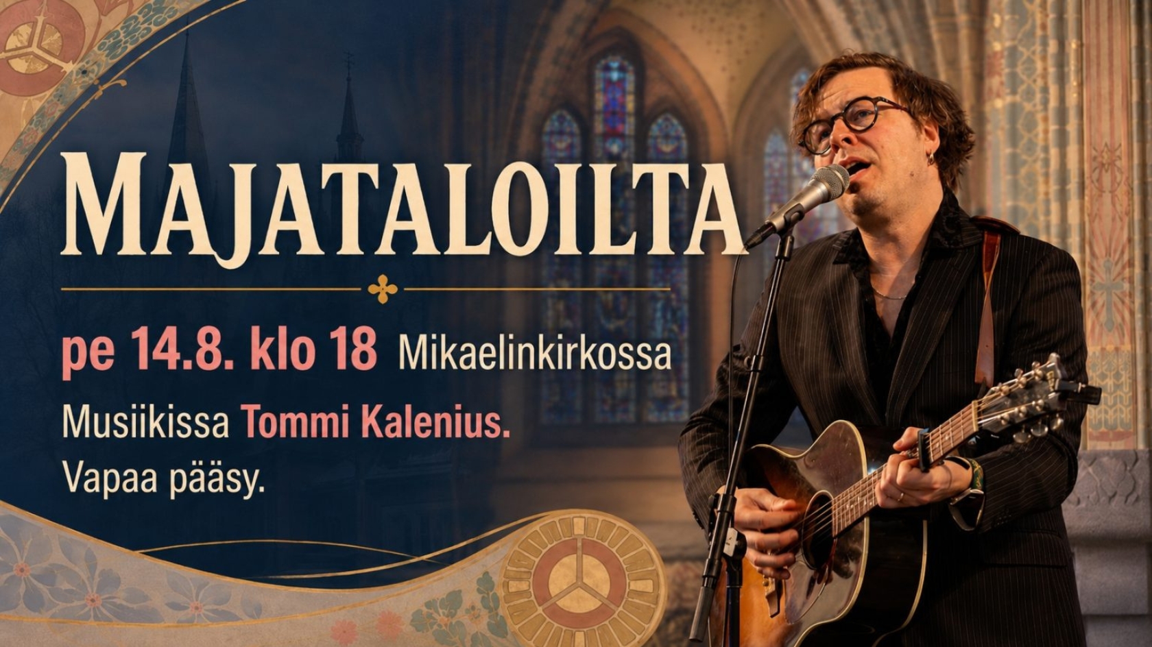 Majataloillan mainos