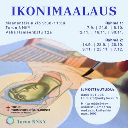 Ikonia maalataan